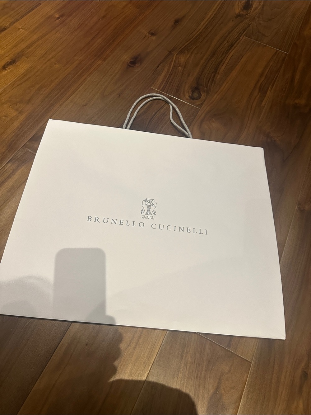 Brunello Cucinelli large Paper bag with Rope Handles